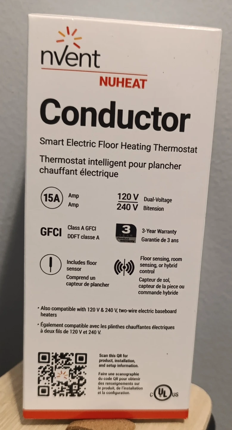 Conductor Smart Electric Floor Heating Thermostat - photo 2