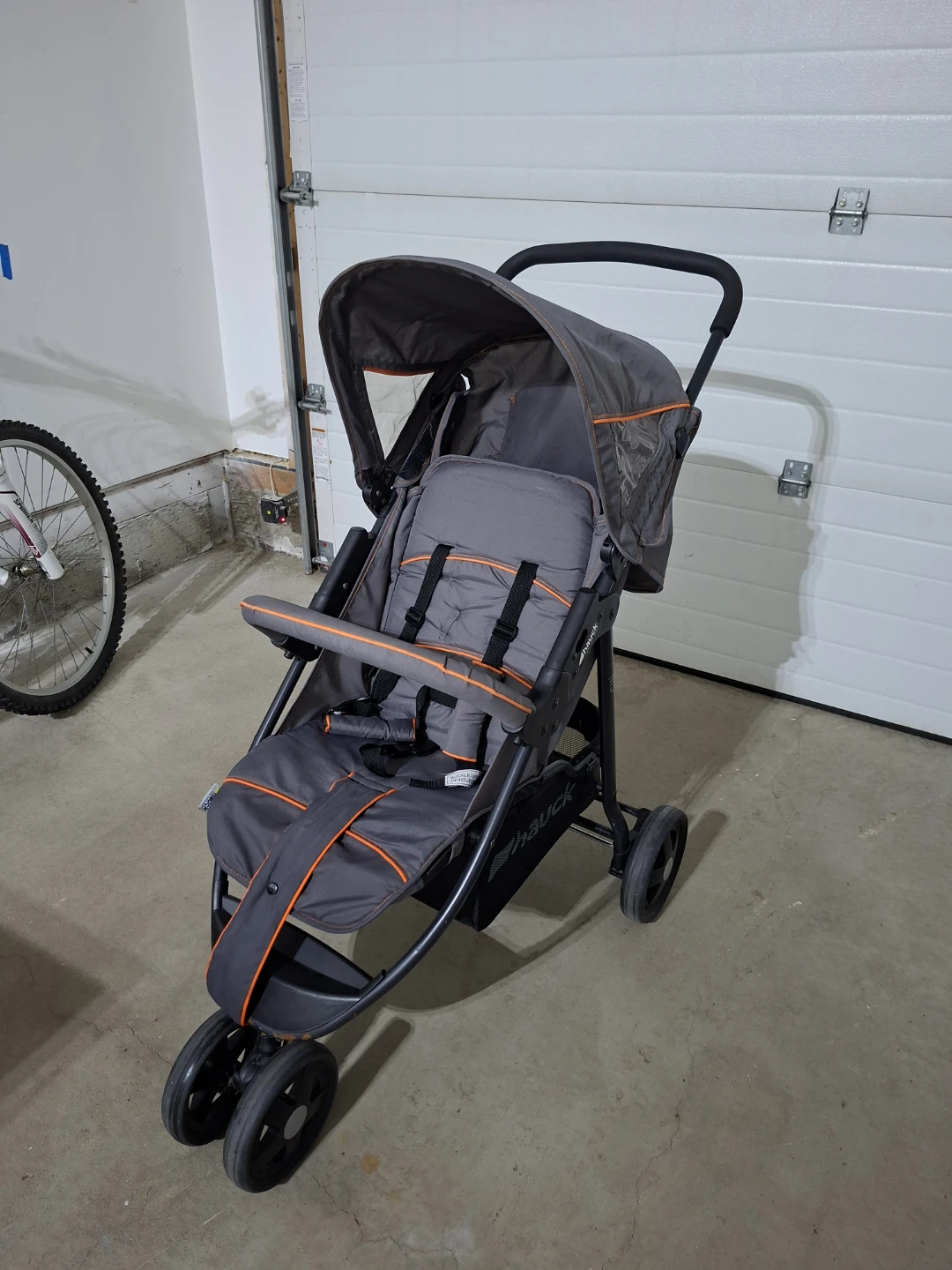 Hauck Grey & Orange Stroller - photo 5
