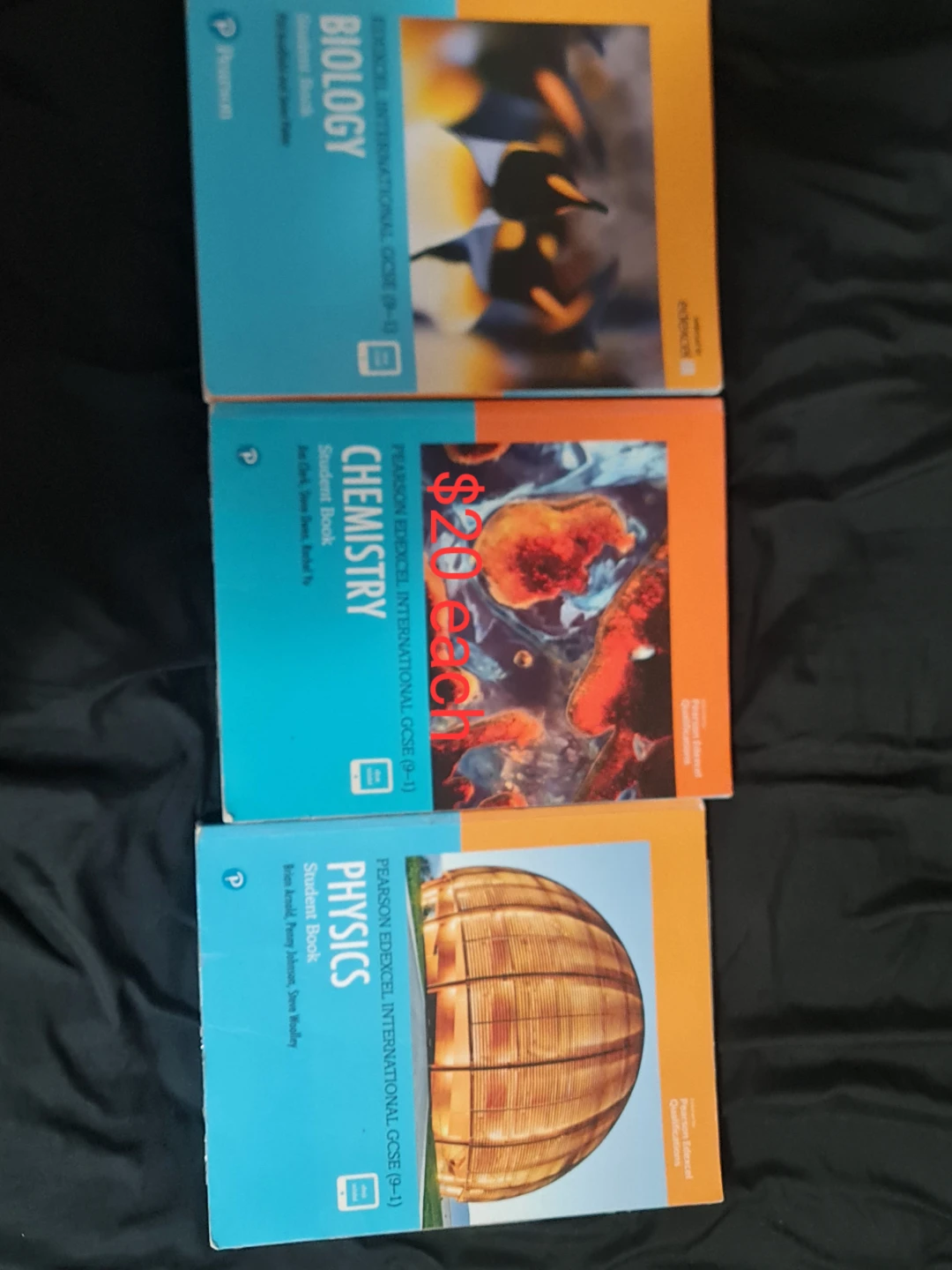 Pearson Edexcel IGCSE Biology, Chemistry, Physics Student Books