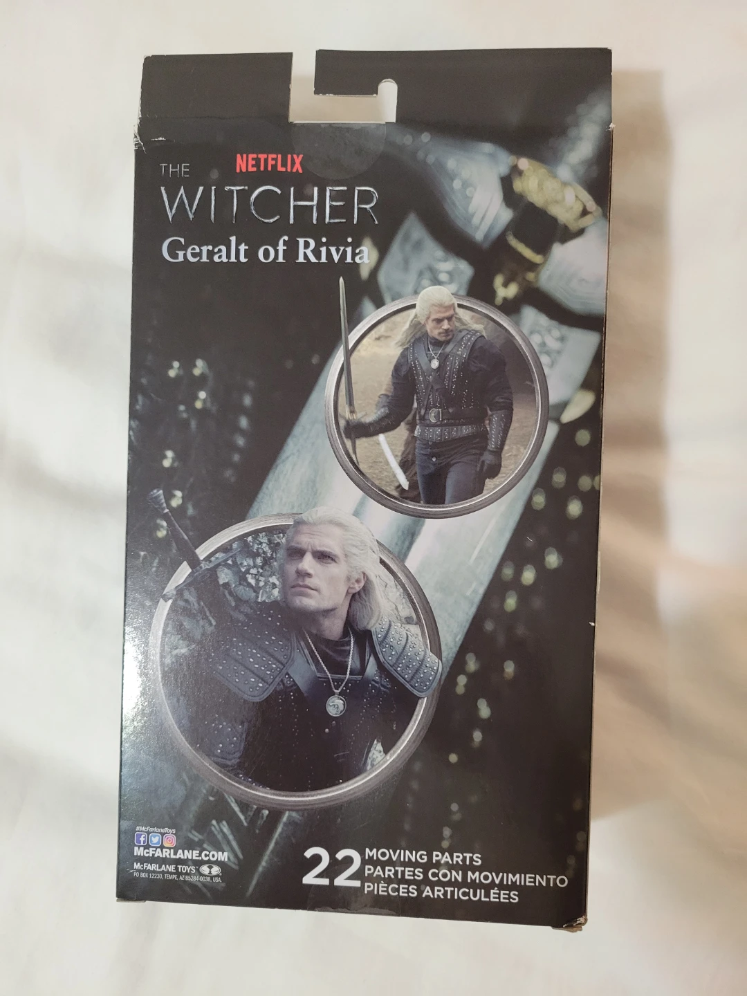 The Witcher toys action figures - Bnib (Geralt, Jaskier, Ciri) - photo 2