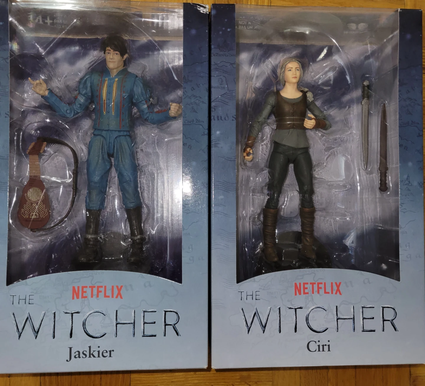 The Witcher toys action figures - Bnib (Geralt, Jaskier, Ciri) - photo 3
