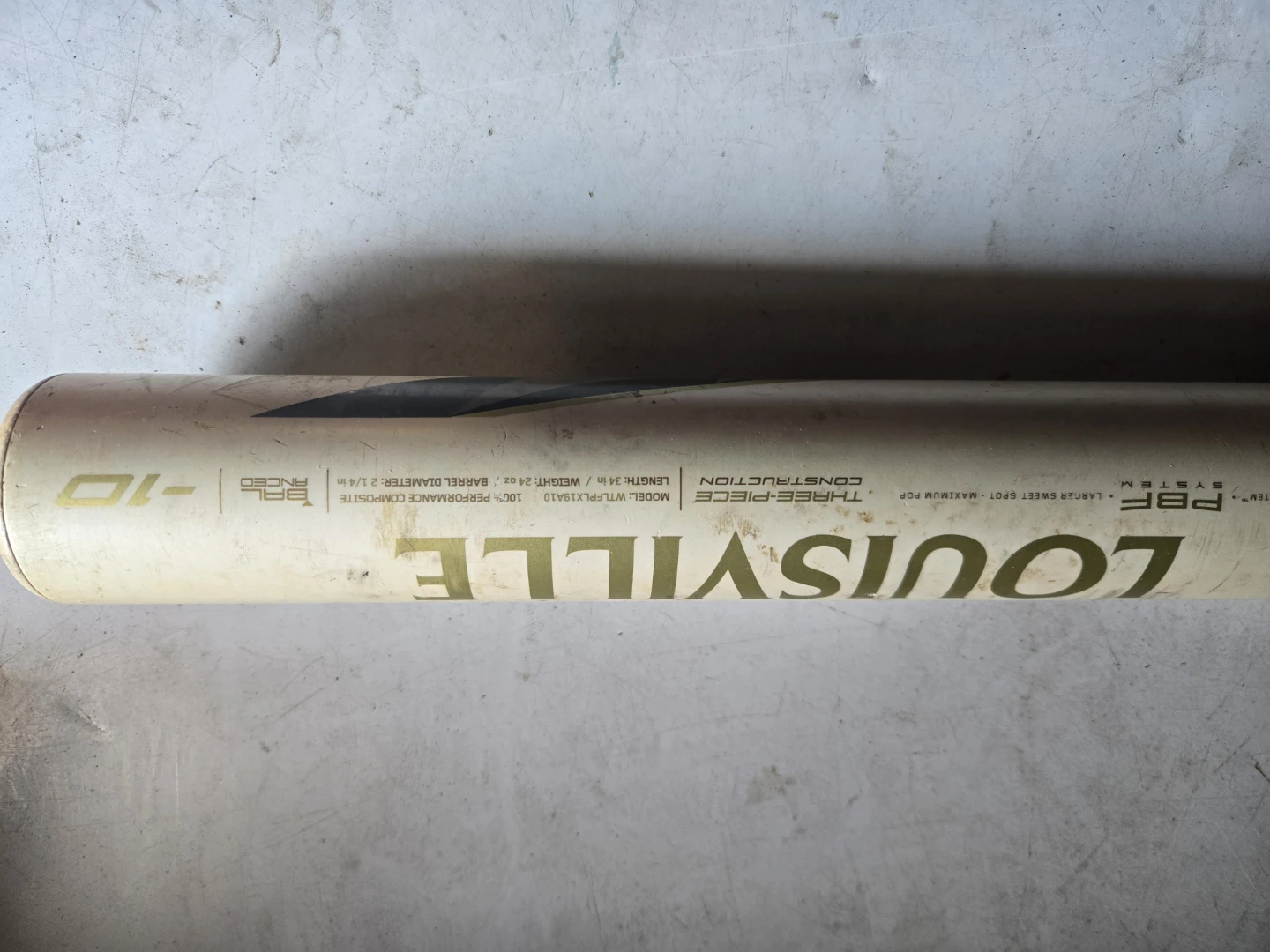 Louisville Slugger XENO Baseball Bat - 34 inch - photo 2