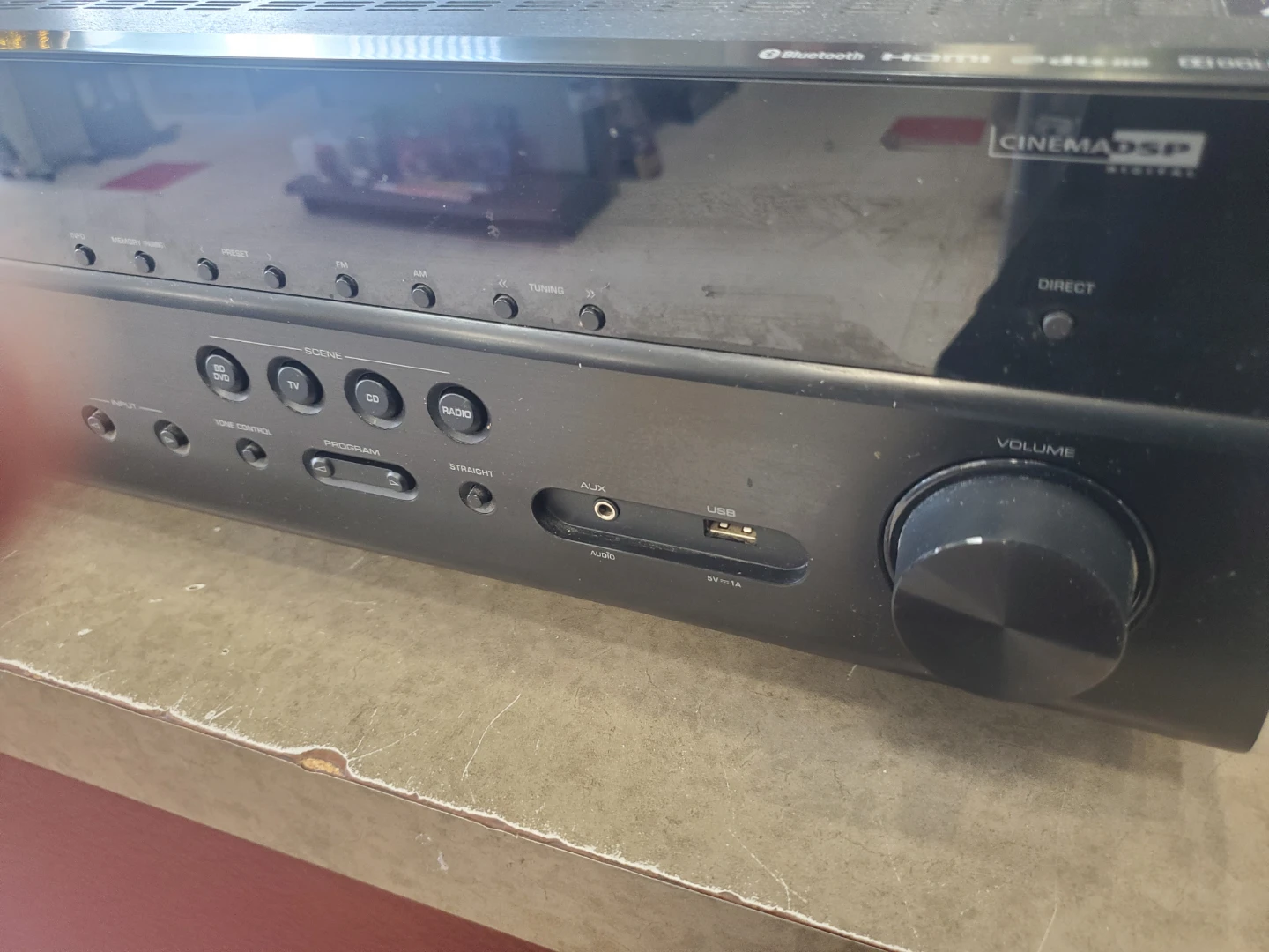 Yamaha RX-V385 AV Receiver Black - photo 3