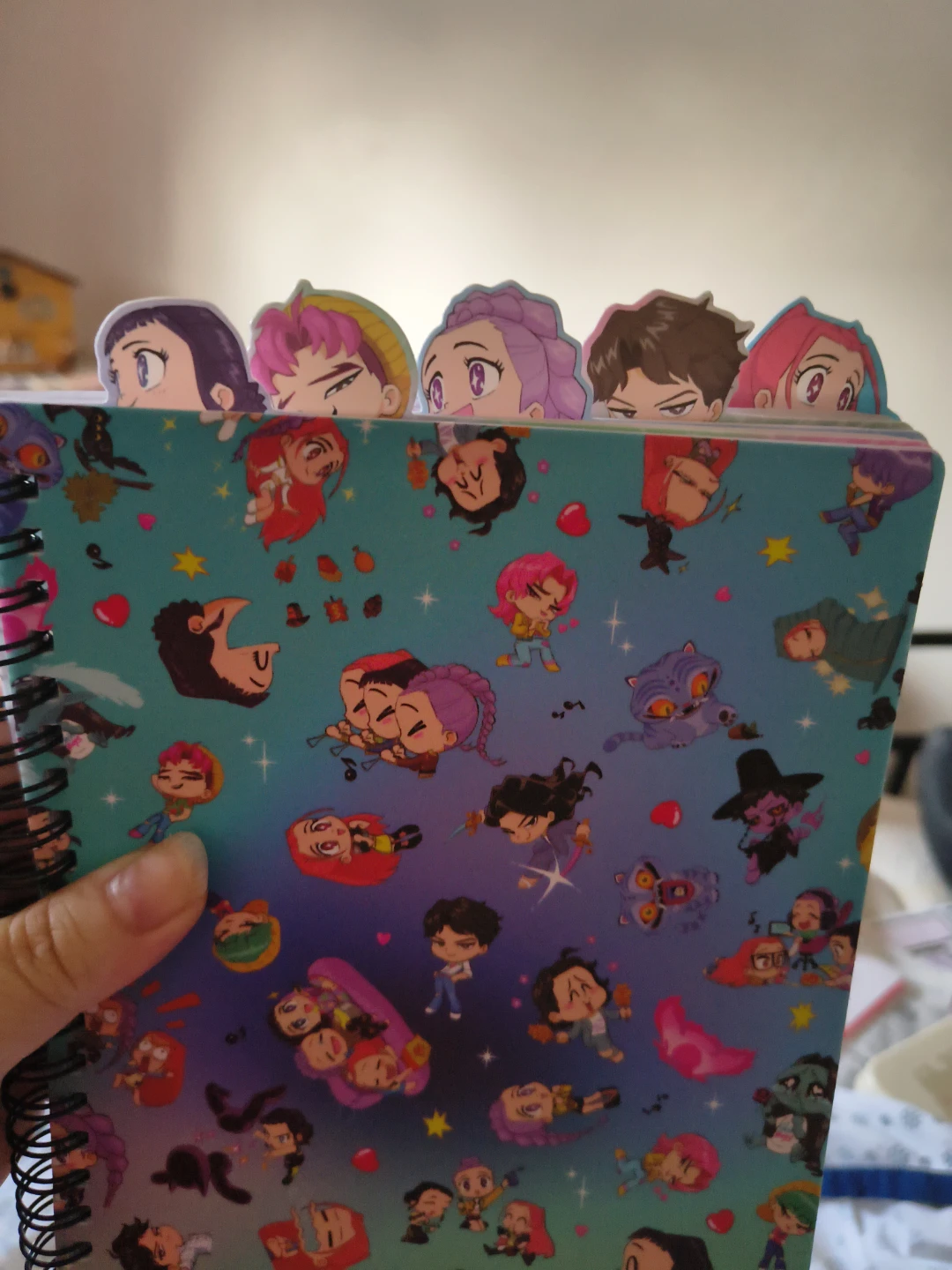 Netflix K-Pop Demon Hunters Notebook and Puffy Stickers - photo 4