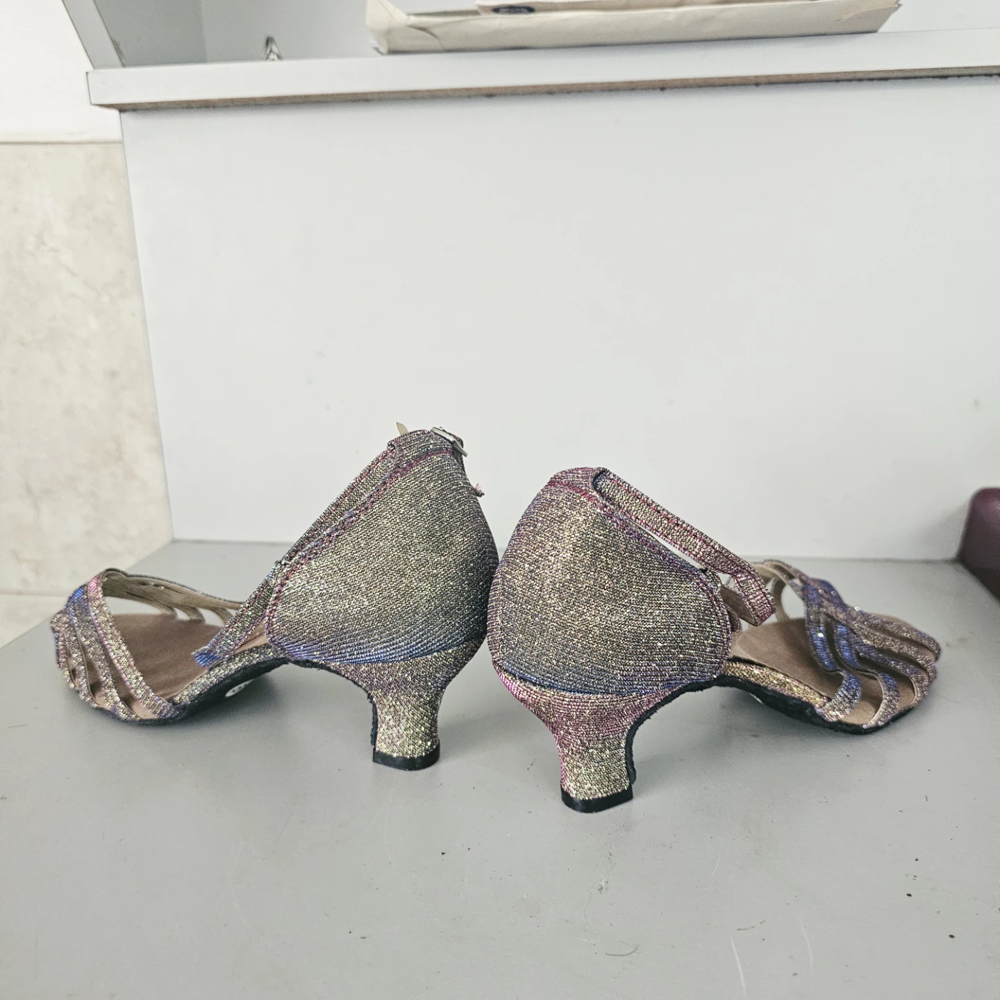 Sparkly Dance Heels