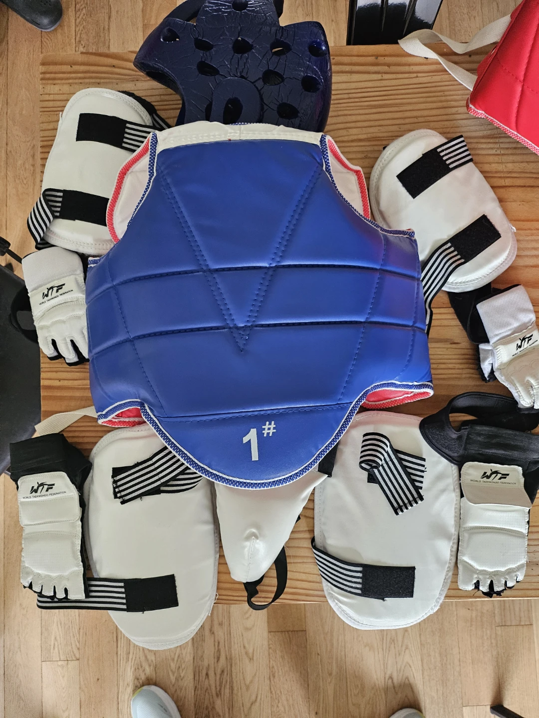 Taekwondo Protective Gear Sets - Sparring set