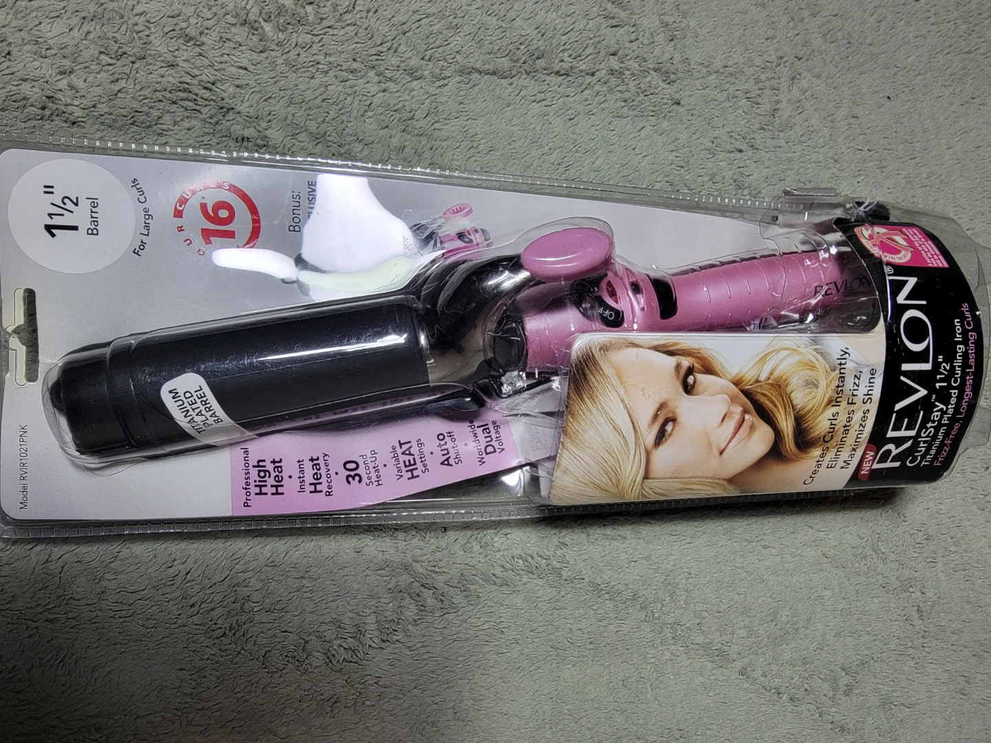 Revlon CurlStay 1 1/2" Titanium Plated Curling Iron - photo 4