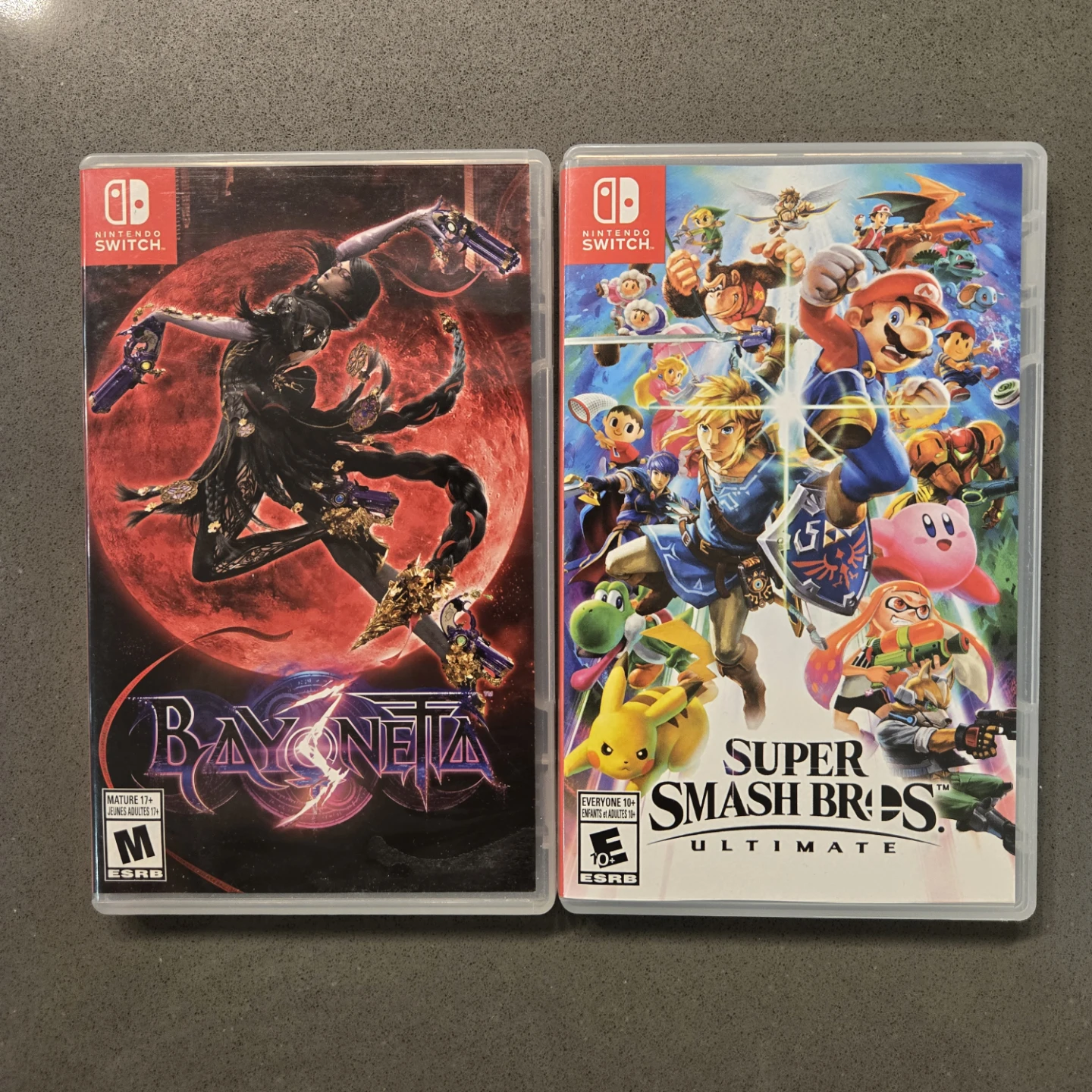 Switch games. Bayonetta 3, Super Smash Bros. Free shipping.