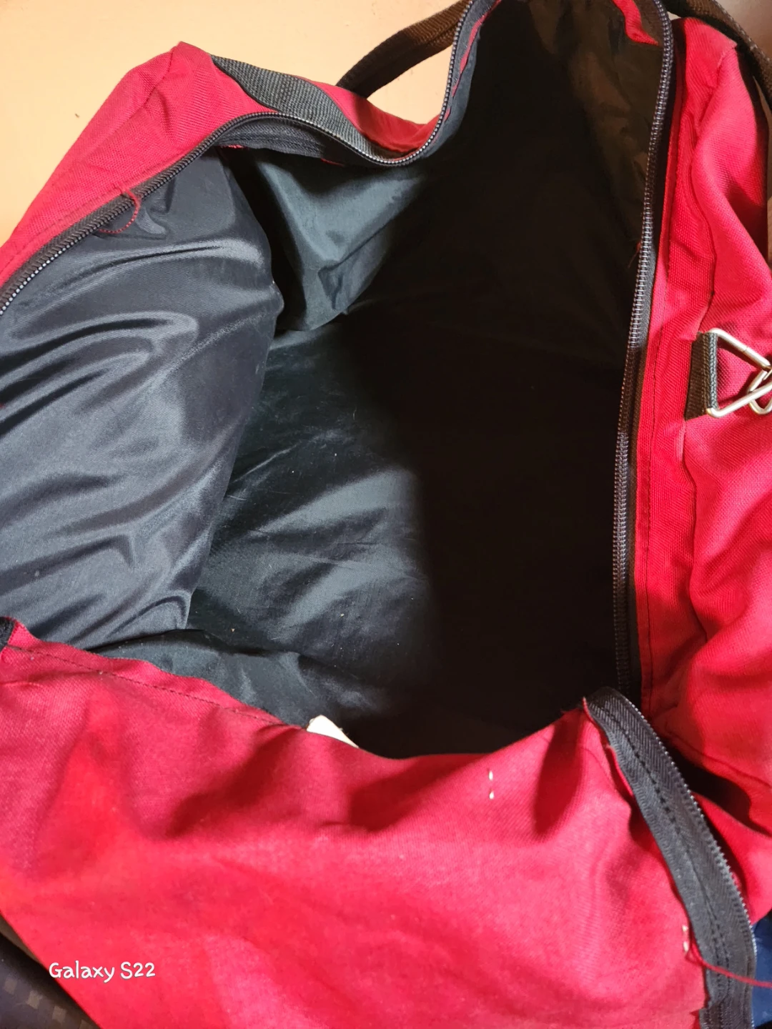 Lumenyte Red Duffle Bag