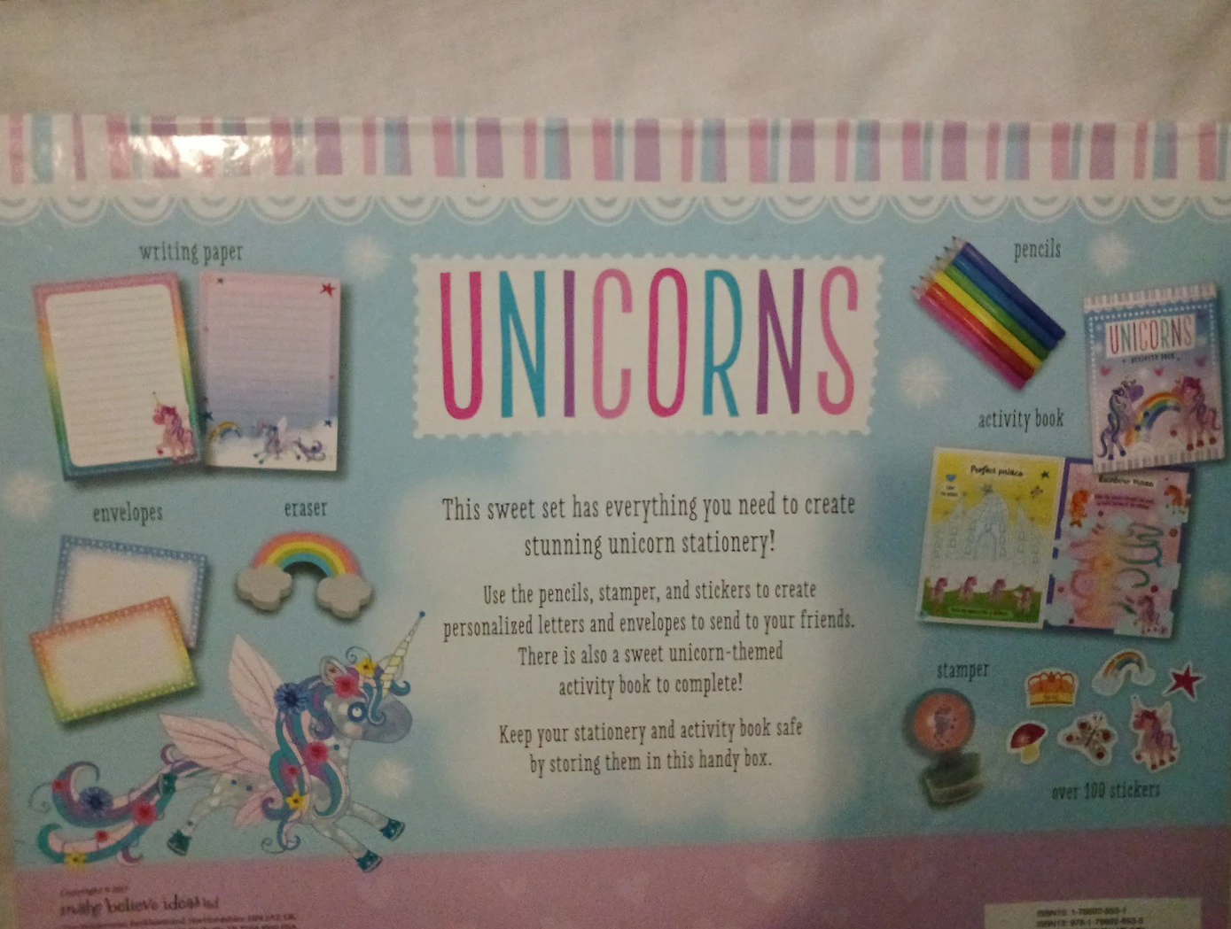 Unicorns Activity Chest Writing Set - photo 5