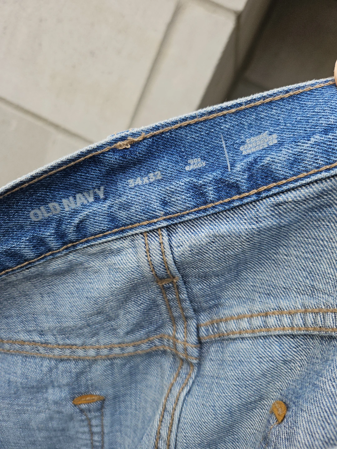 Old Navy Blue Denim Jeans Size 24x32 - photo 2