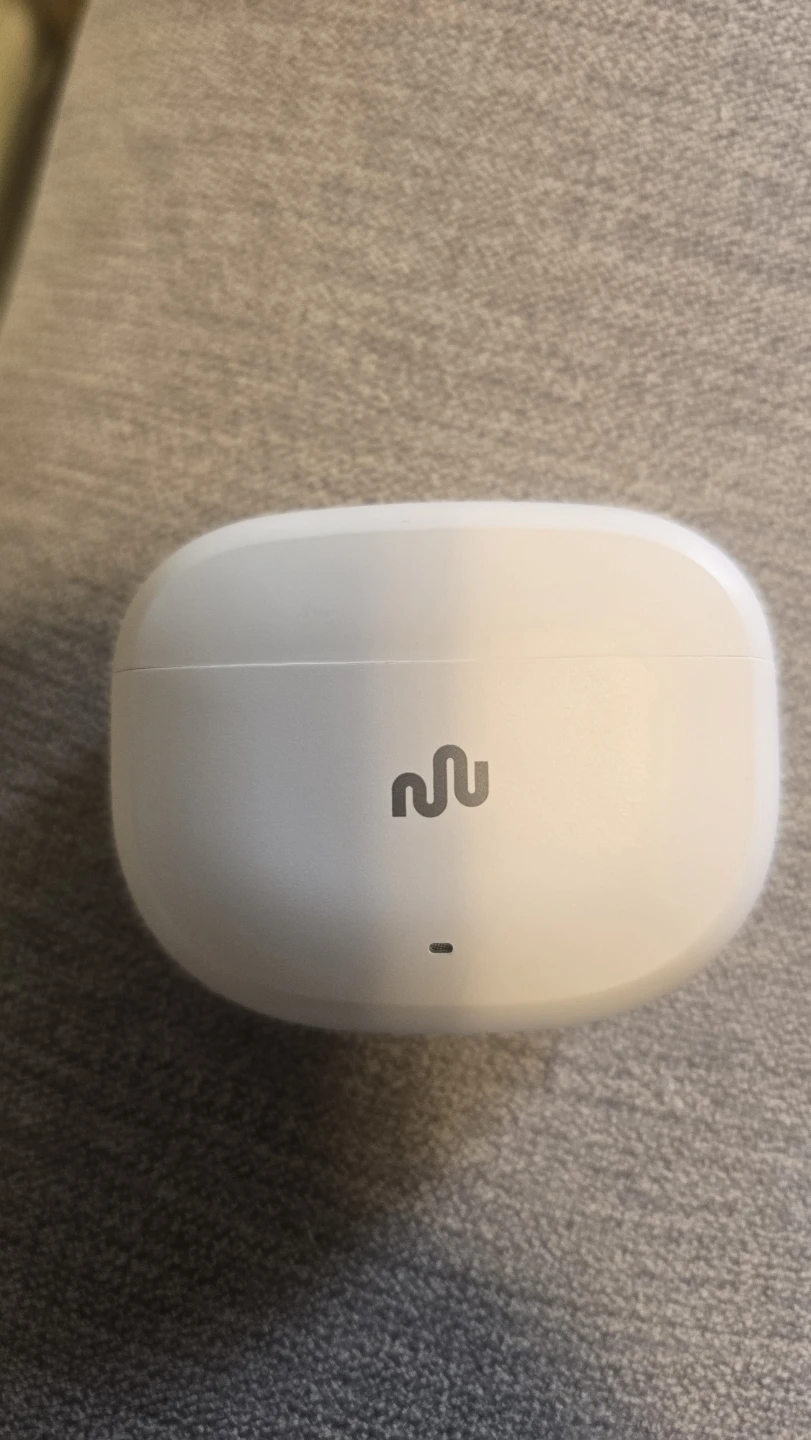 White True Wireless Earbuds