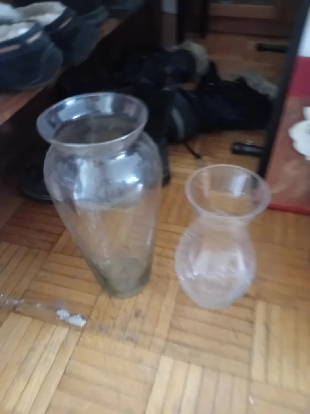 Glass Vases (Set of 2)