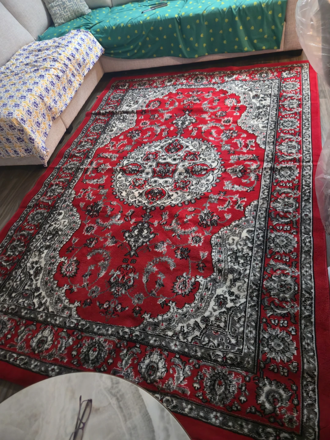Red Oriental Area Rug