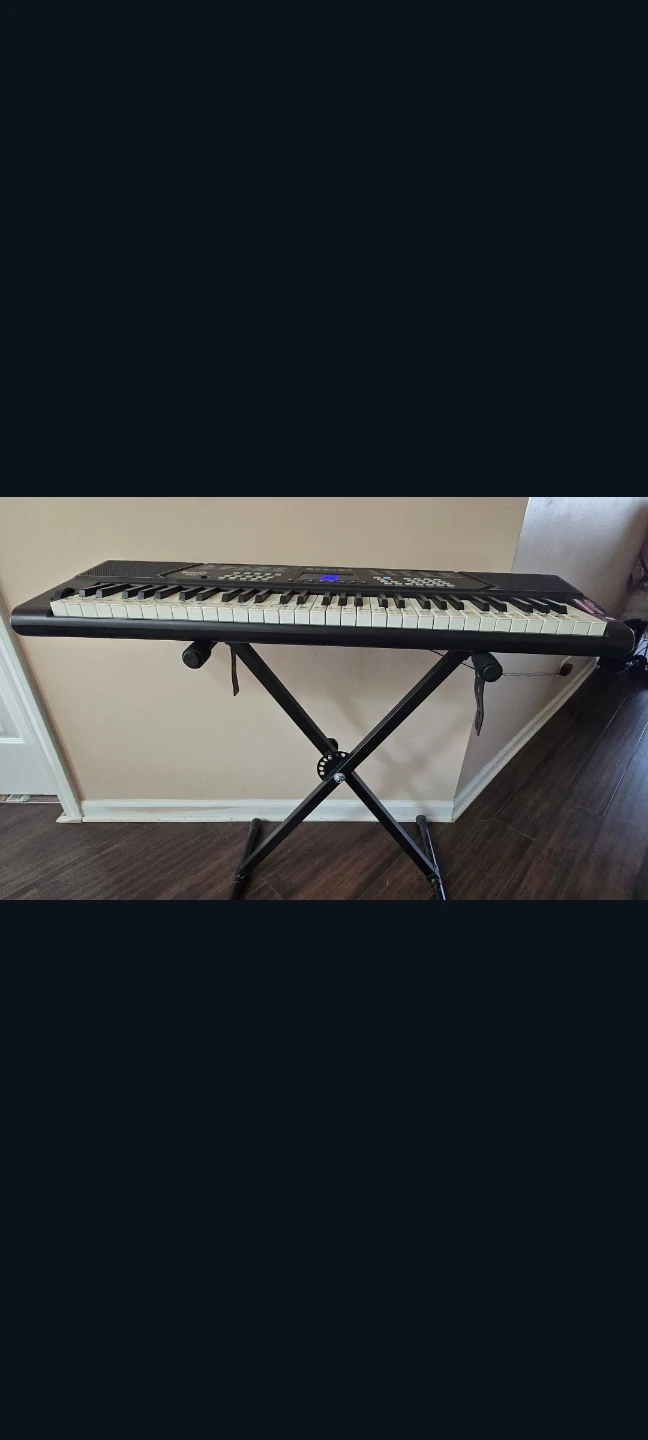 Rock Jam 61-Key Electronic Keyboard with Stand - photo 2