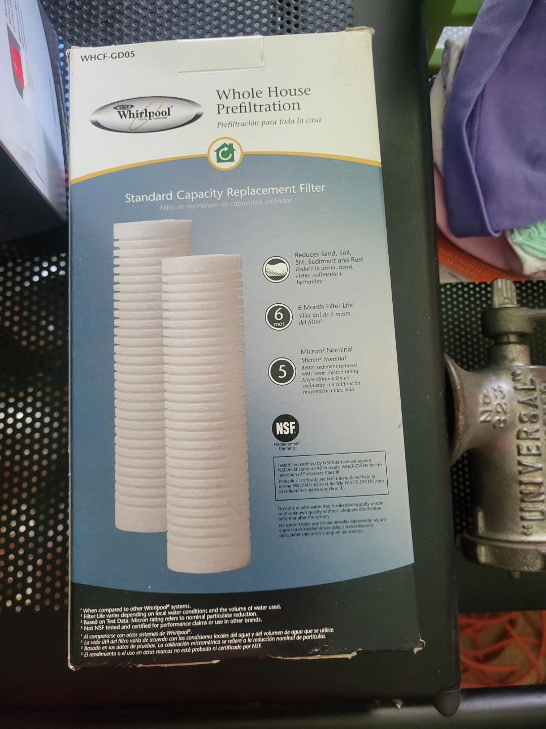 Whirlpool Whole House Prefiltration Replacement Filters (2-Pack) - photo 2
