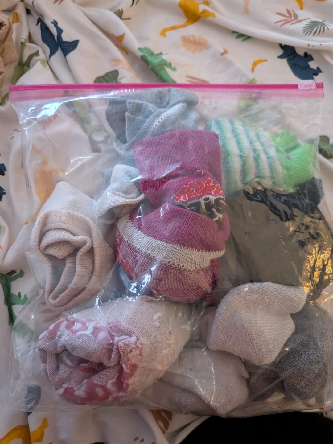 Bag of Assorted Children's/Adult's Socks