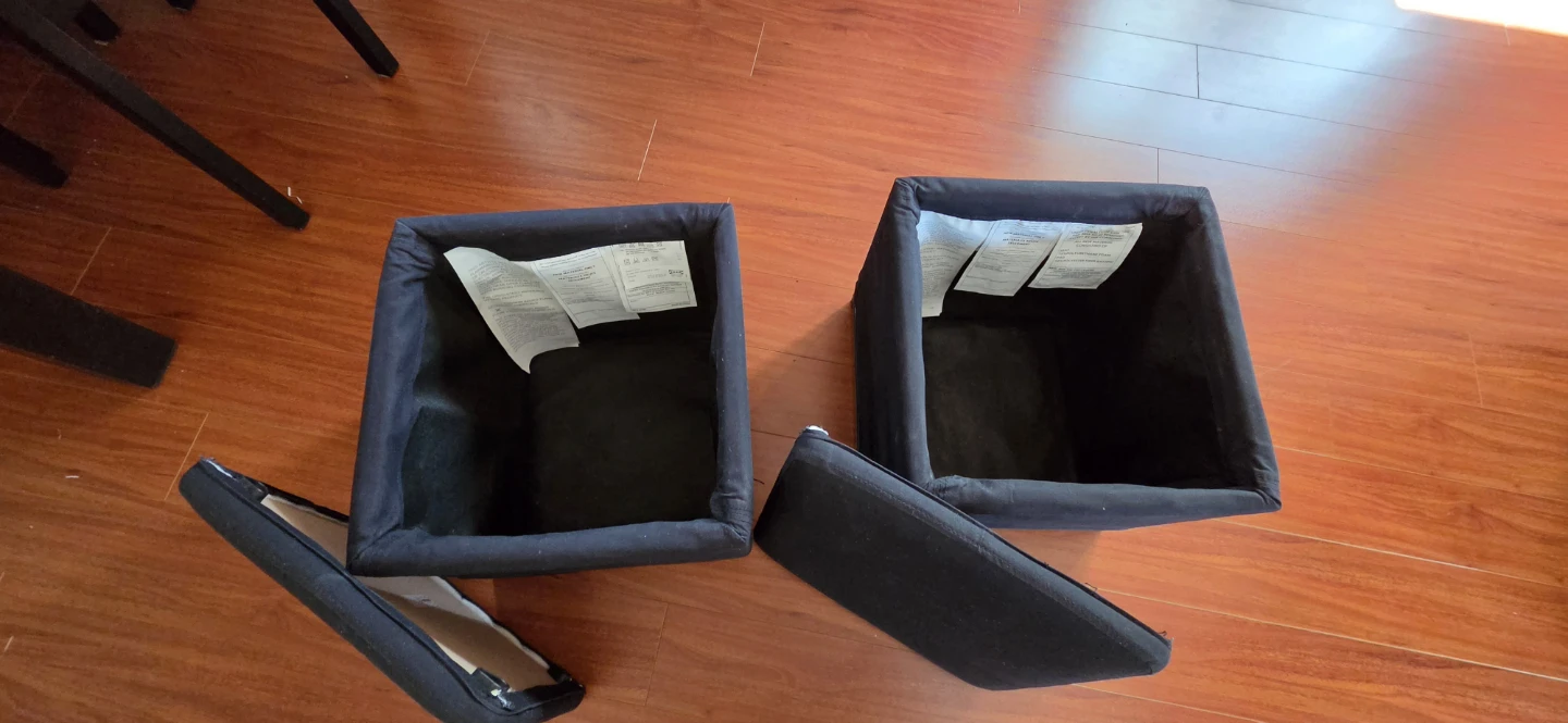 IKEA Storage Stools. - photo 3