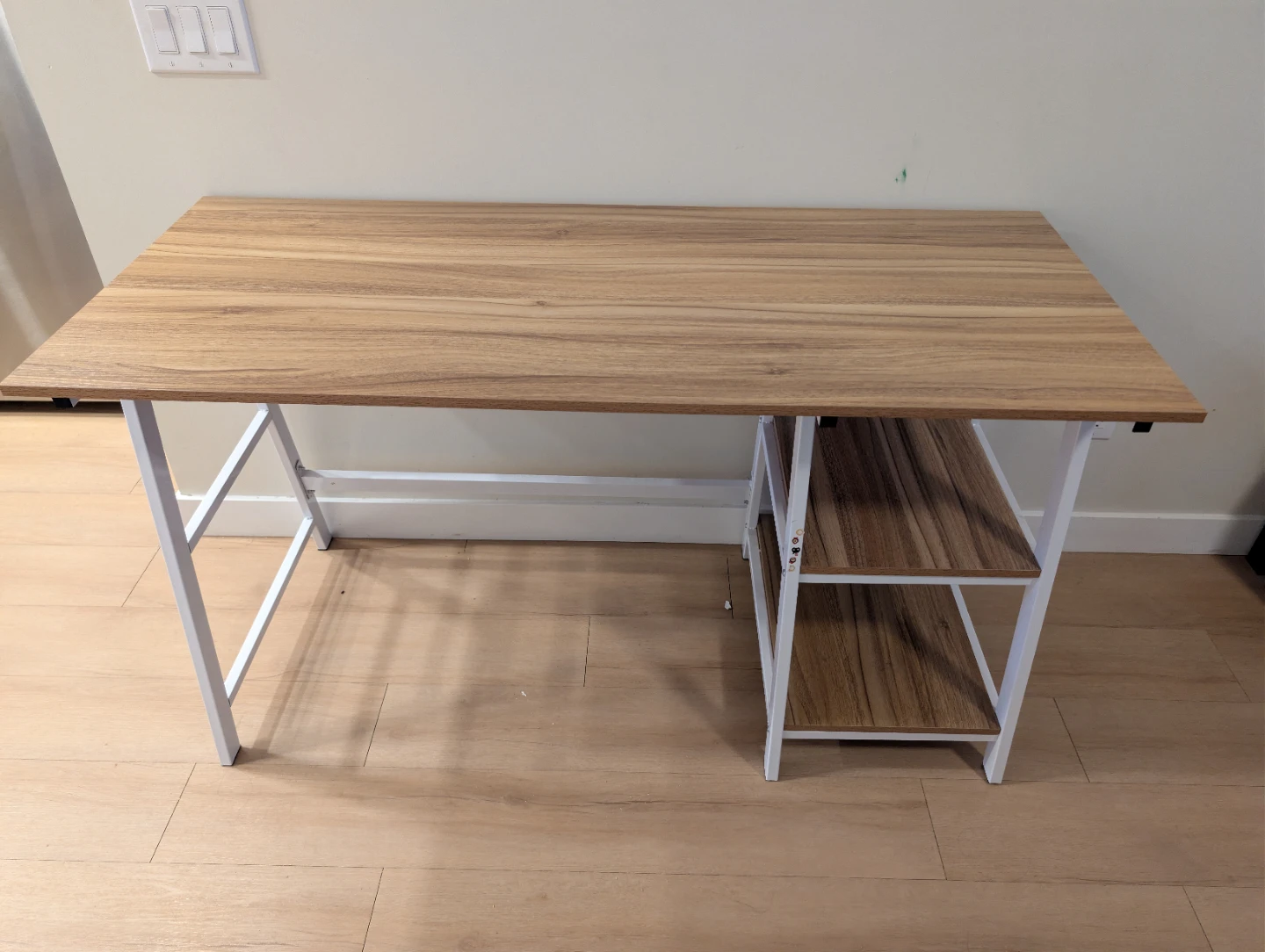Desk with Shelves - photo 4
