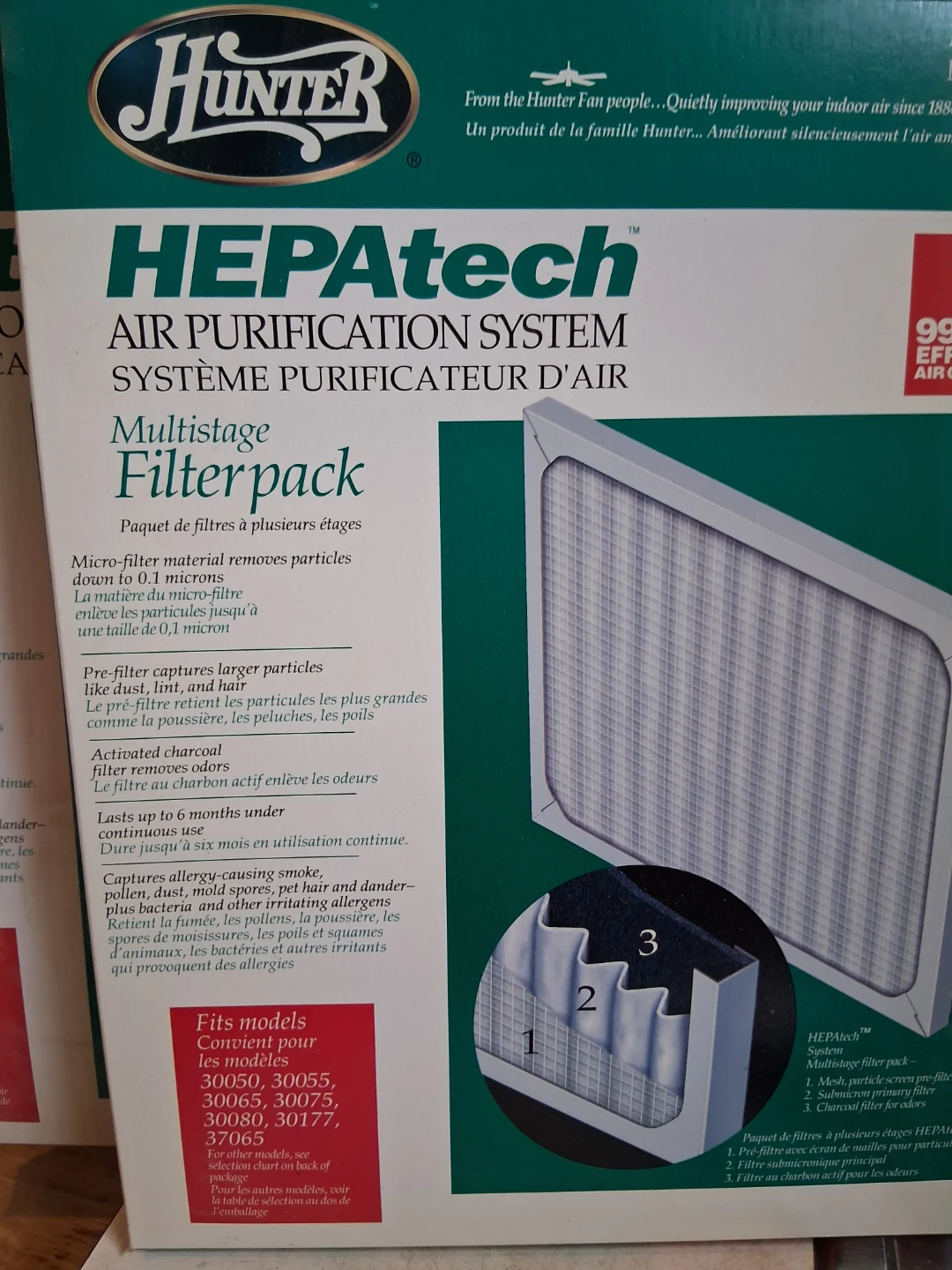 Hunter HEPAtech Multistage Filterpack