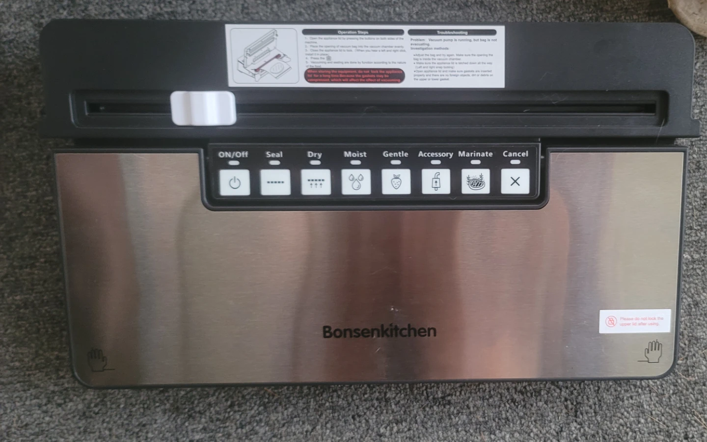 New Vacuum Sealer Machine with Vacuum Sealer Rolls - photo 2