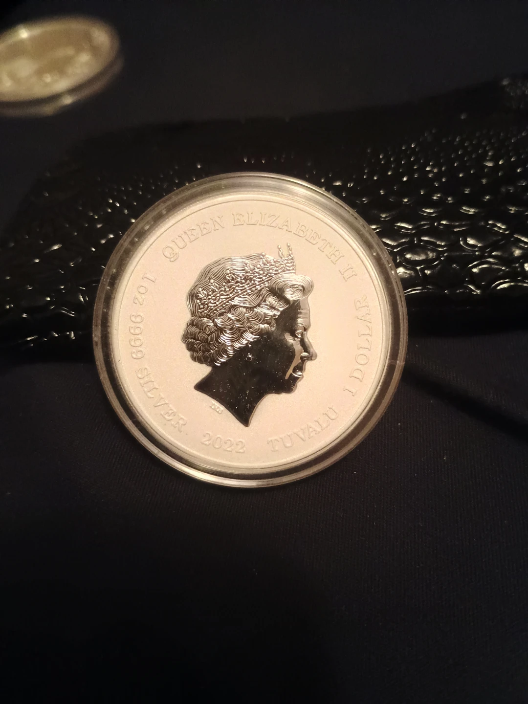 The Phantom Tuvalu 2022 1 Dollar Silver Coin - photo 2
