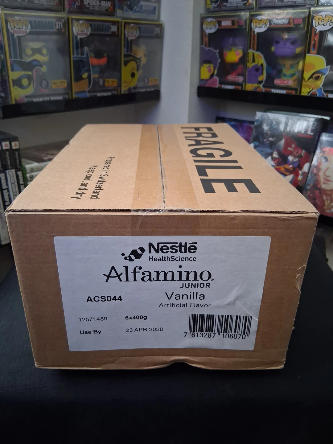 Nestle HealthScience Alfamino Junior Vanilla Formula CASE