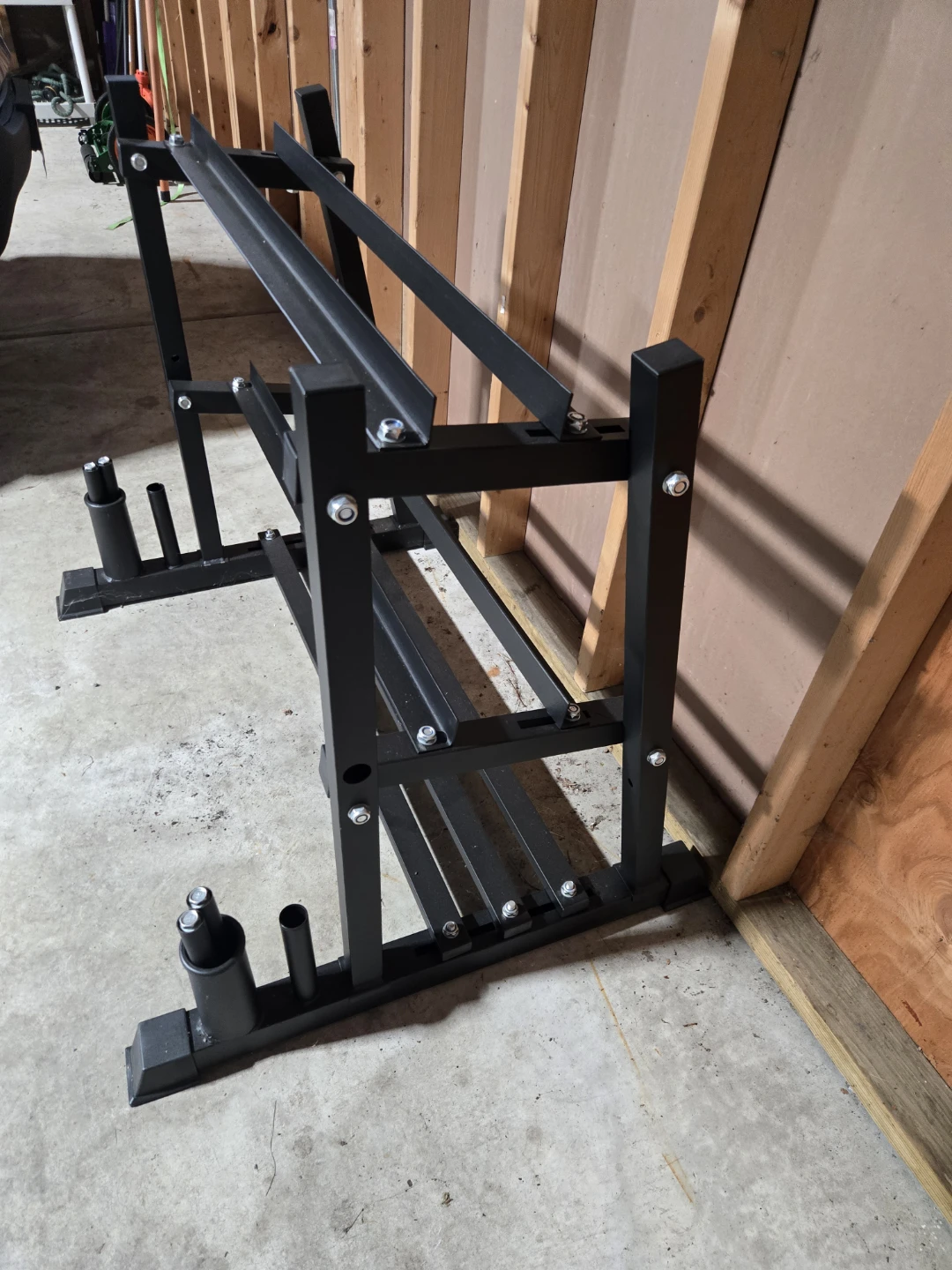 Black 3-Tier Dumbbell Rack - photo 4