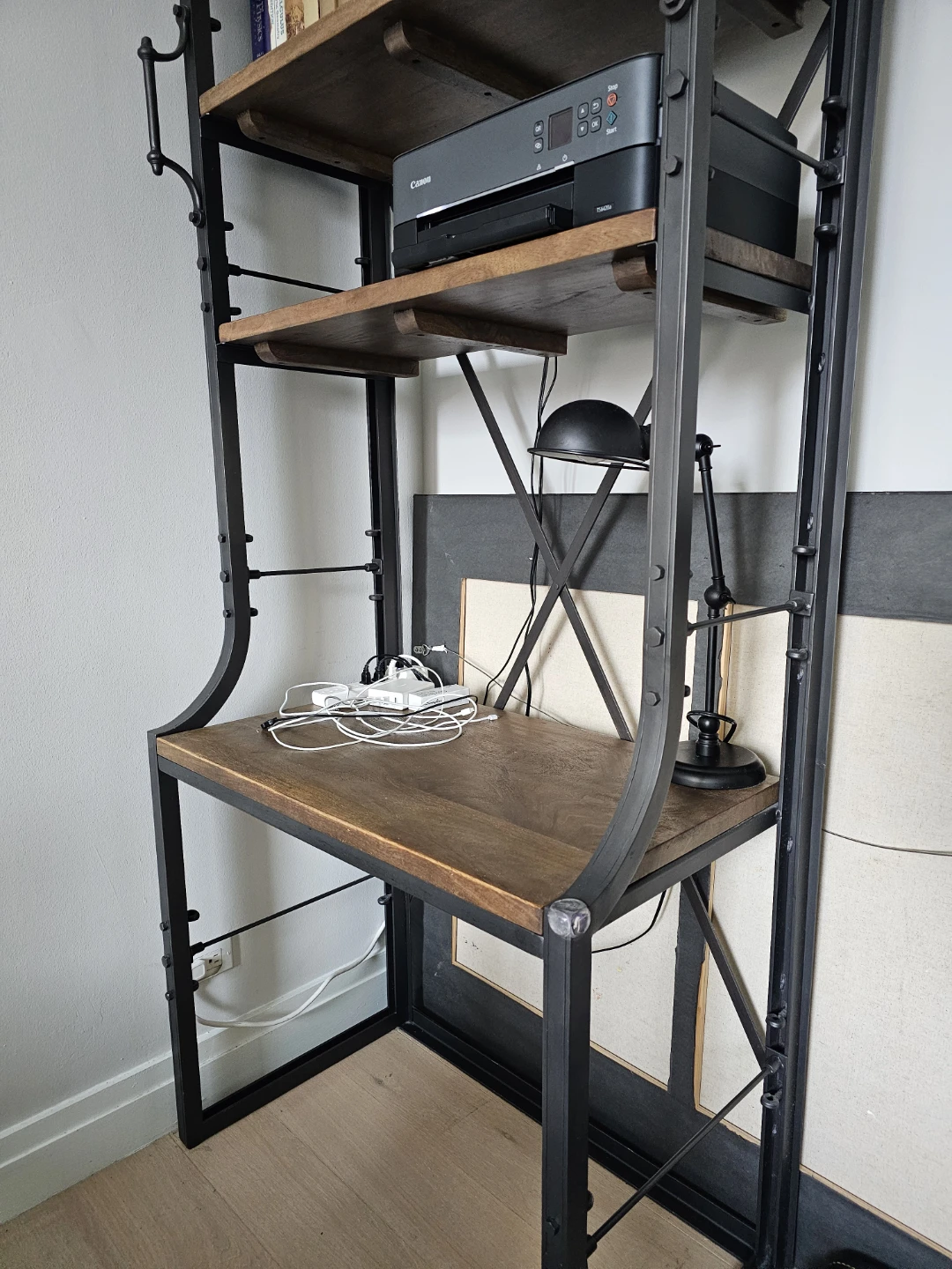 Restoration hardware Desk with Shelving - photo 2