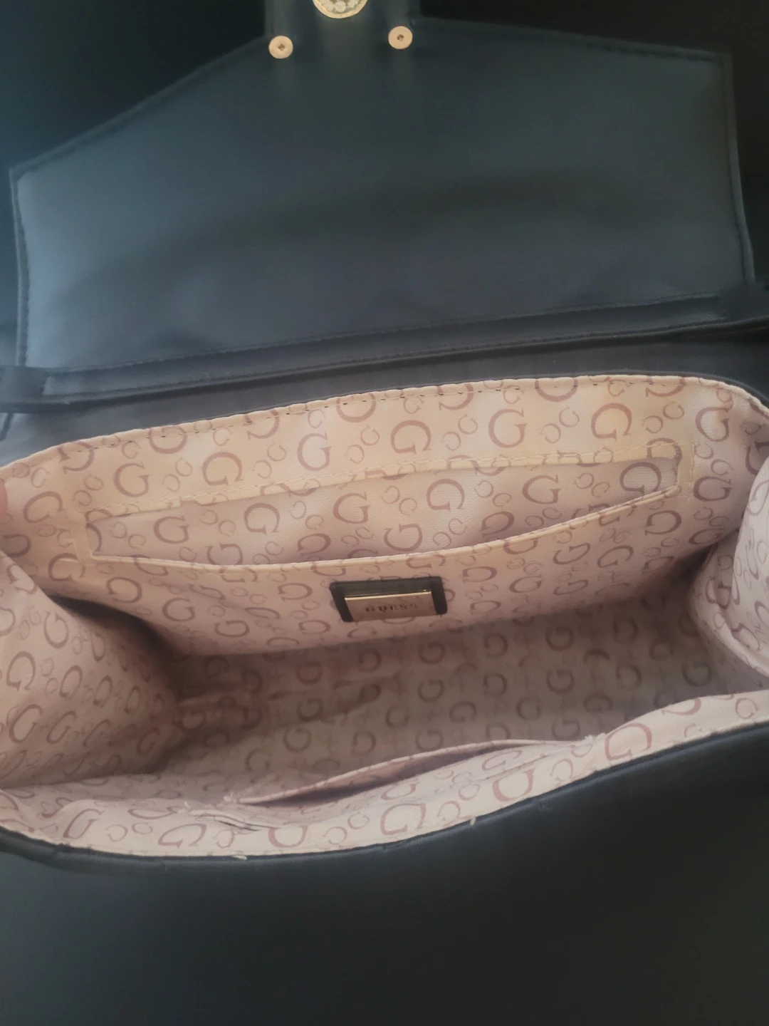 Black Guess Quilted Shoulder Bag - photo 3