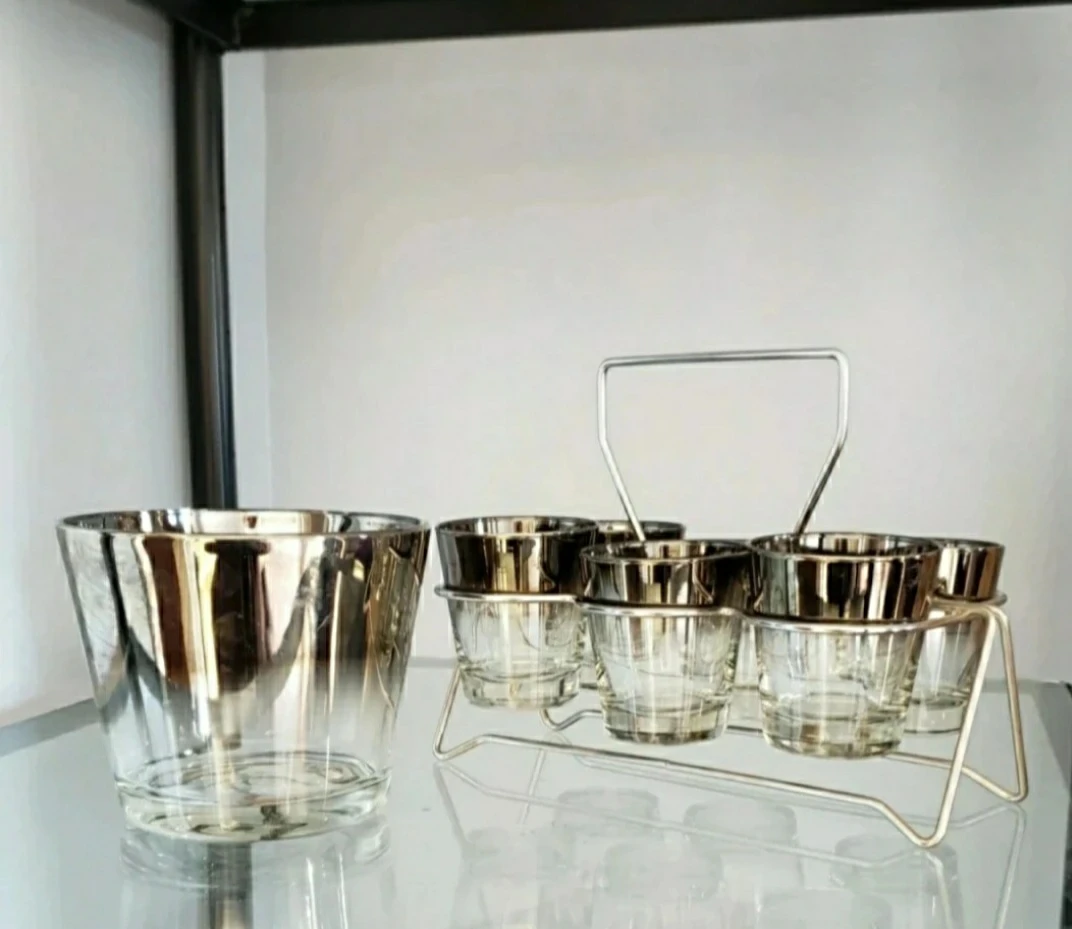 Set of 6 Shot Glasses with Carrier - photo 3