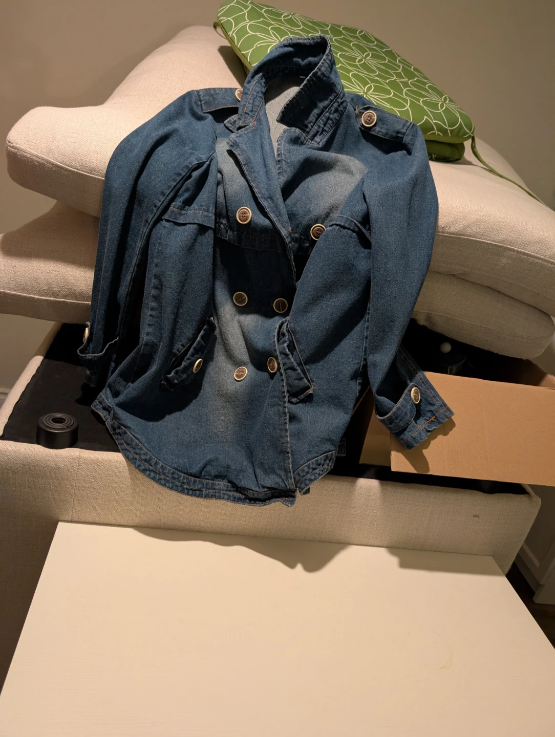Retro Women's Jean Coat