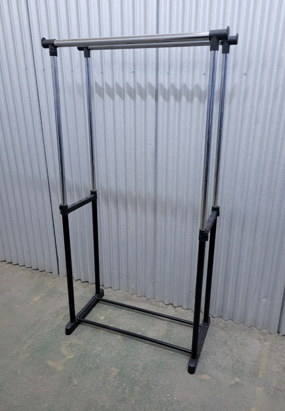 Adjustable Garment Rack with Double Rails - photo 2