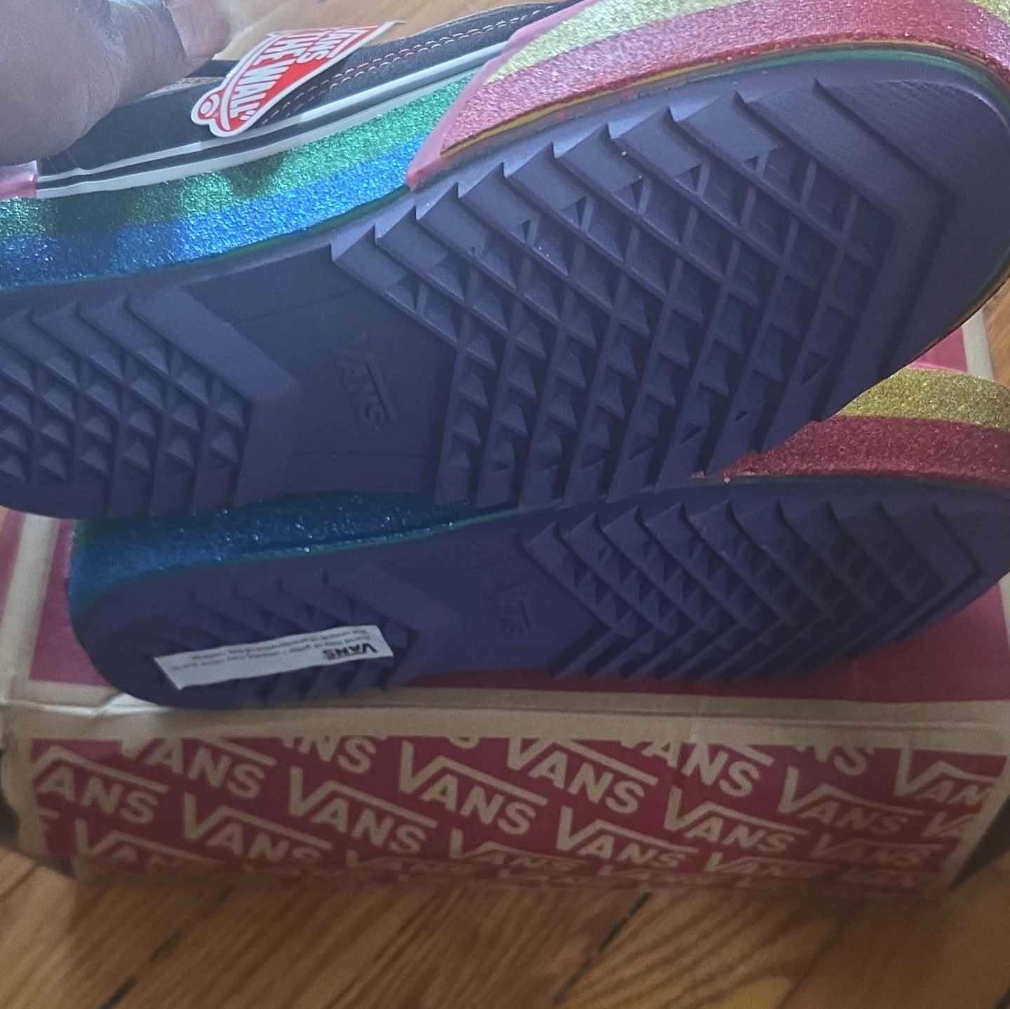 Vans Old Skool Rainbow Sneakers - US Women's 8.5 - photo 2