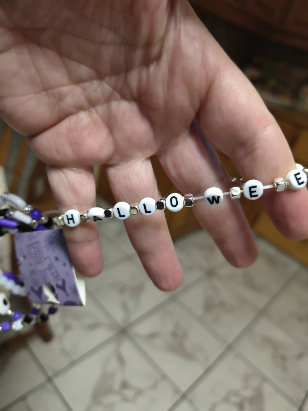 Halloween Beaded Bracelets Set - photo 2