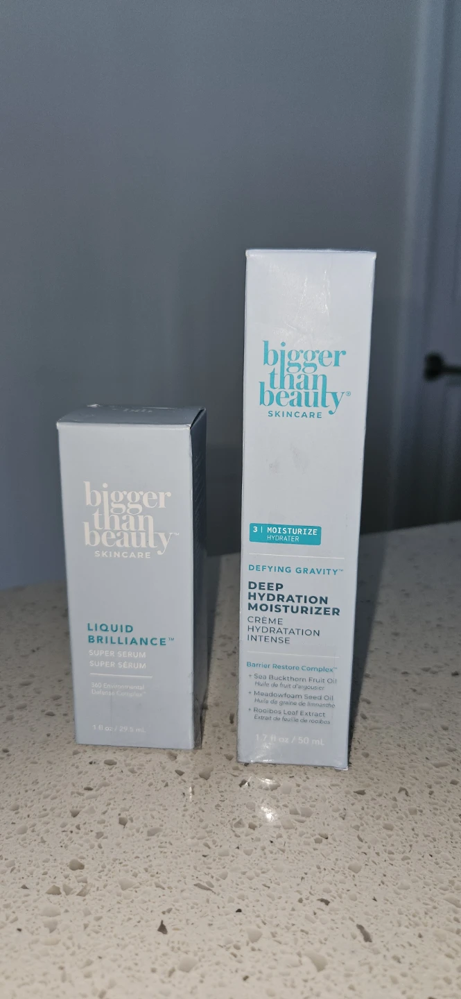 Bigger Than Beauty Moisturizer and Serum