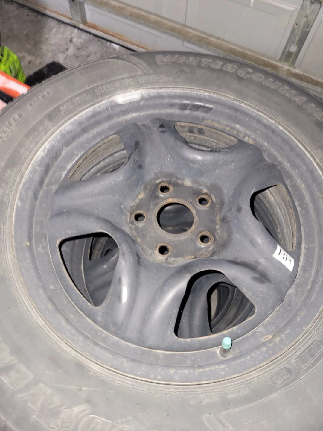 Four winter Goodyear Winter Command Tire on Toyota Rav 4 rim s - photo 2