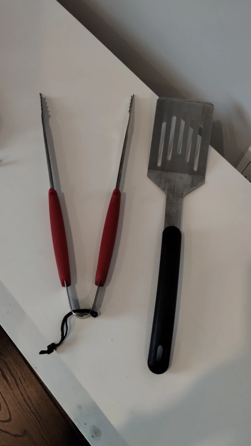 BBQ Tool Set - Spatula, Tongs & Grill Brush - photo 4