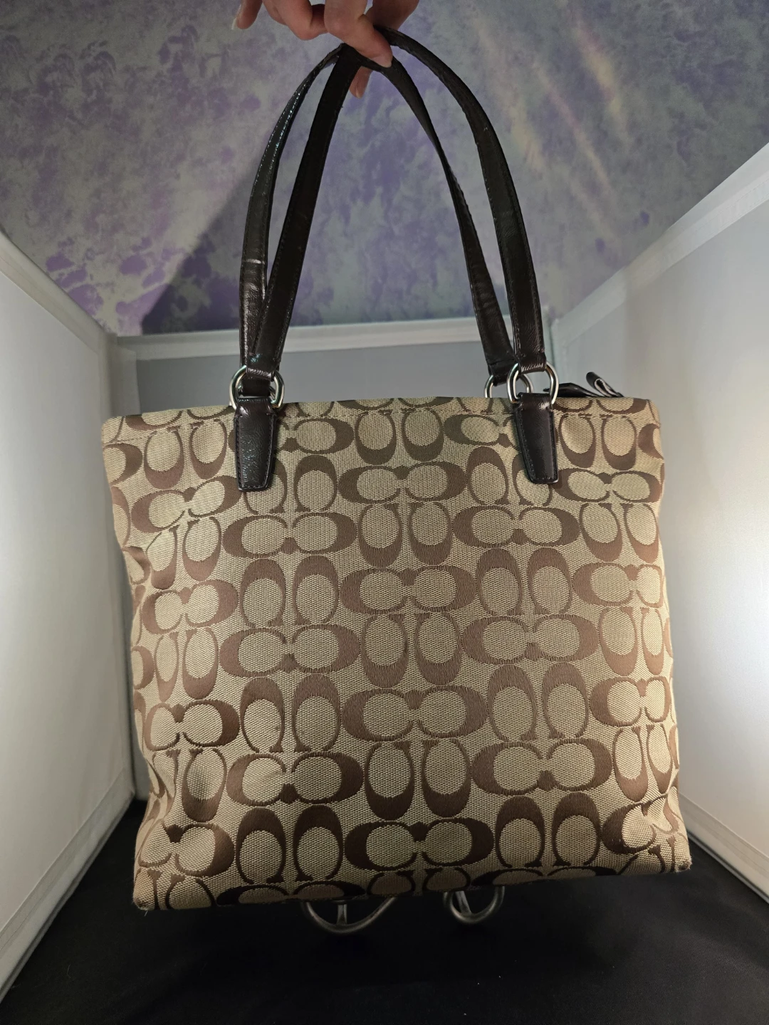 Coach Signature Monogram Tote Bag - photo 3