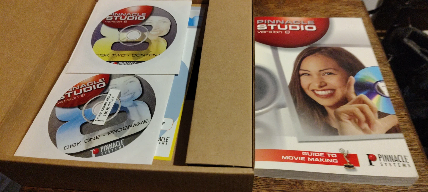 Pinnacle Studio Version 8 Movie Making Software