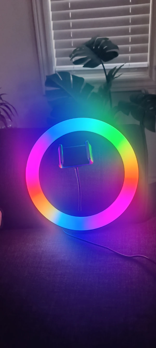 Ring Light with Phone Holder
