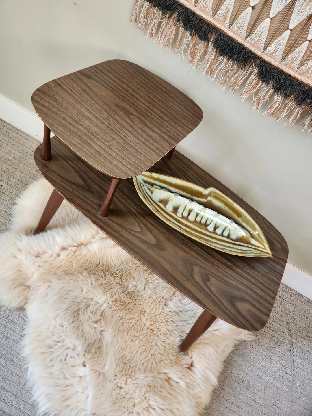 Two-Tiered 1960s  End Table, MID CENTURY MARVELOUS - photo 5