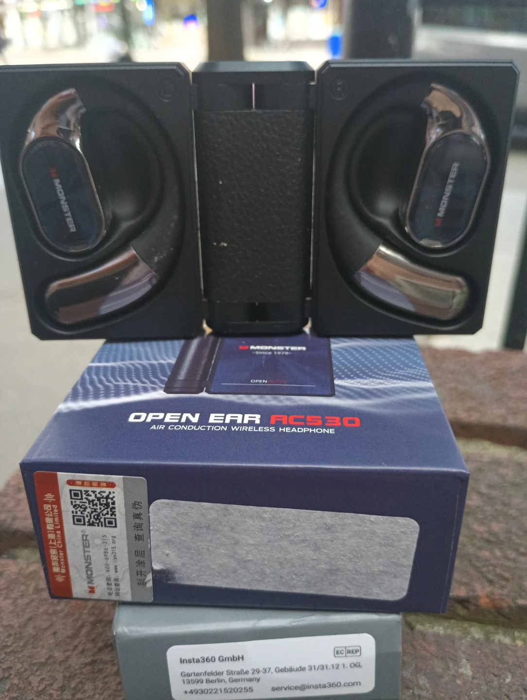Monster Open Ear AC30 Air Conduction Wireless Headphones - photo 3