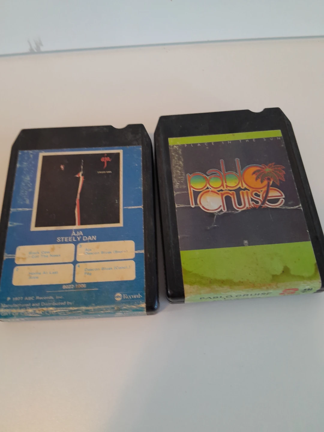 Pablo Cruise A Place In The Sun And AJA Steely Dan 8-Track Tapes