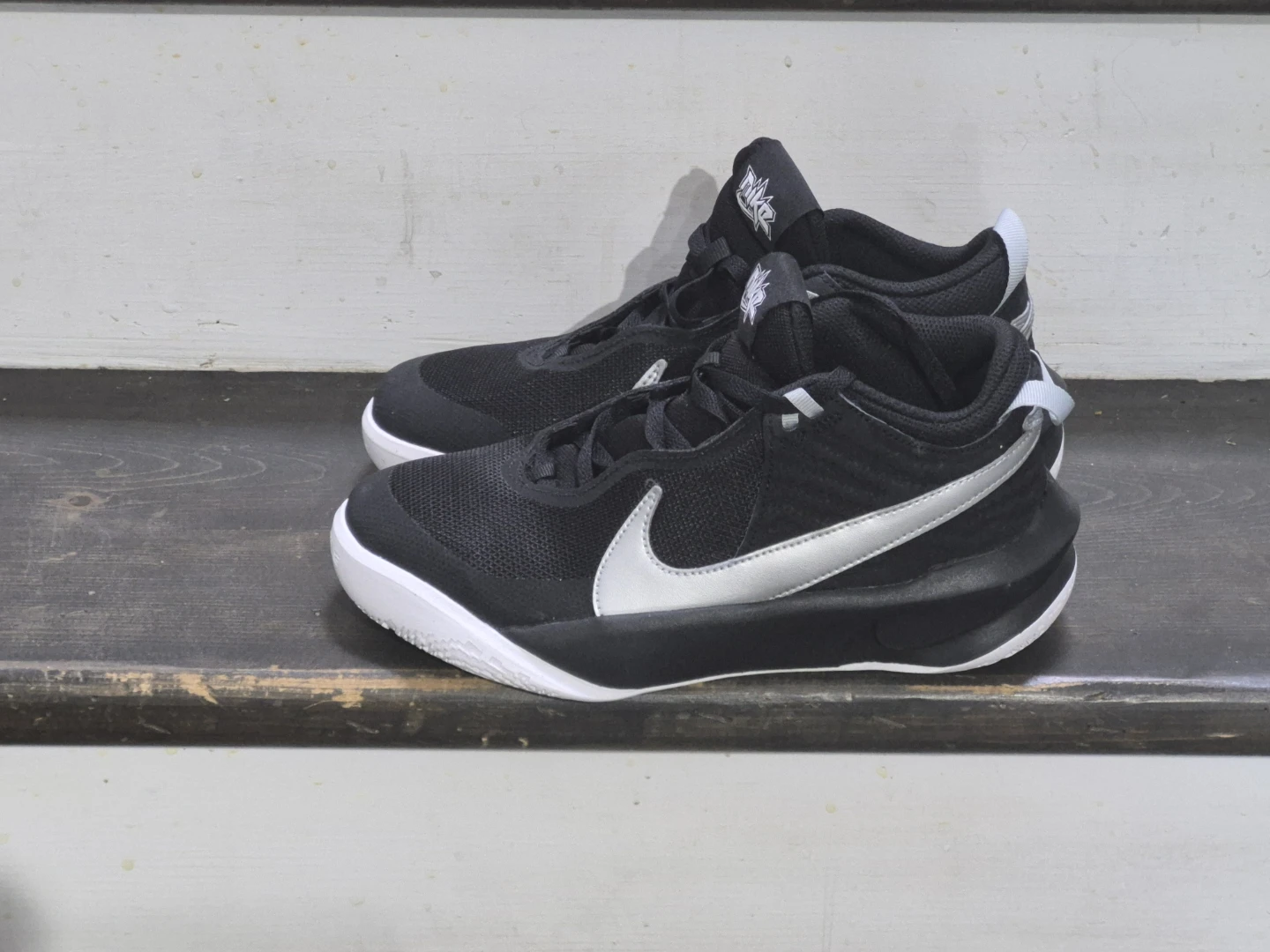 Nike Basketball Shoes Black/Silver - photo 4