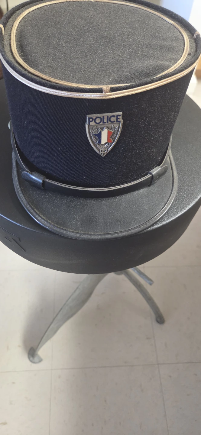 French Police Uniform Hat
