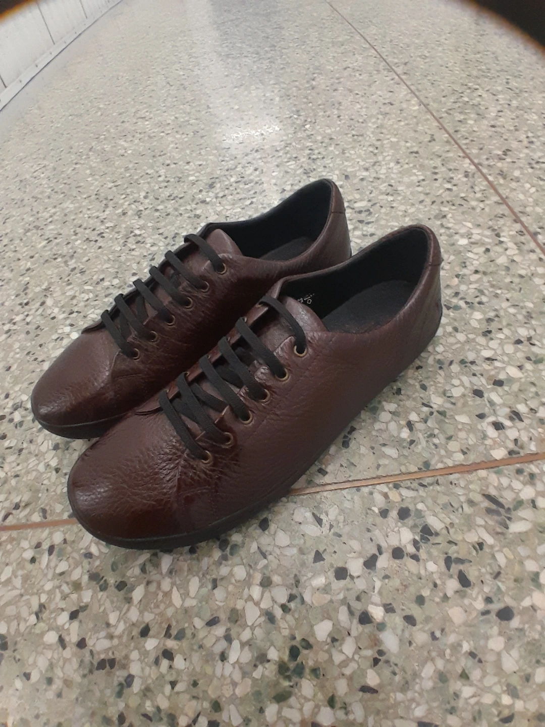 Brown Leather  Bally Shoes  Men's Size  15 - photo 5
