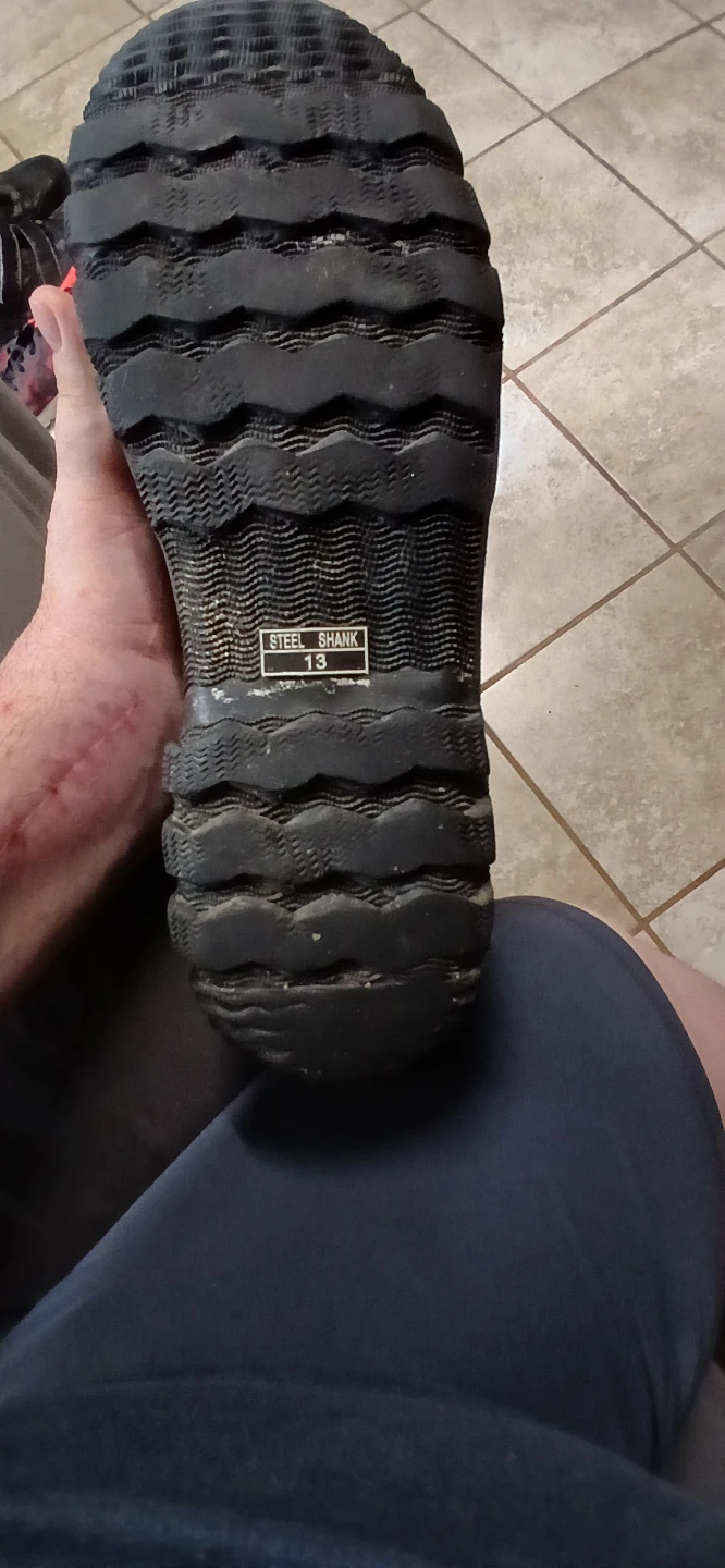 TIDEWE Steel Shank Waterproof Boots Size 13