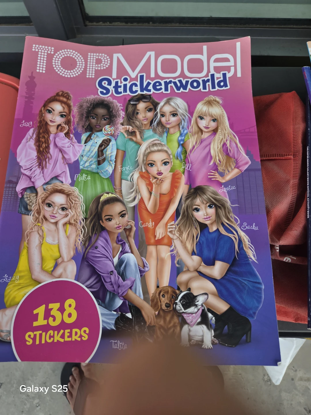 TOPModel Stickerworld Book by Depesche
