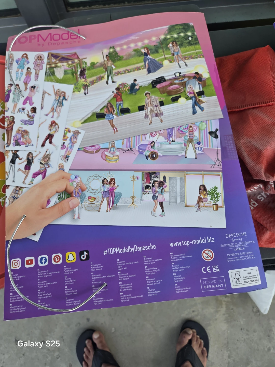 TOPModel Stickerworld Book by Depesche - photo 4